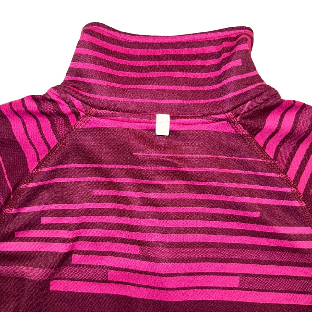NIKE Running DriFit Long Sleeve Pullover Zip-Up Shirt Top Womens SMALL - Picture 6 of 6